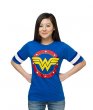 Wonder Woman Hockey Stripe Ladies' Tee