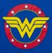 Wonder Woman Hockey Stripe Ladies' Tee